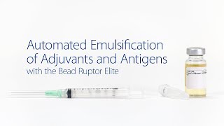 Automated Emulsification of Adjuvants and Antigens