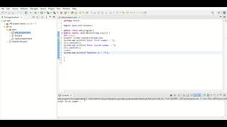Addition program in Java Eclipse