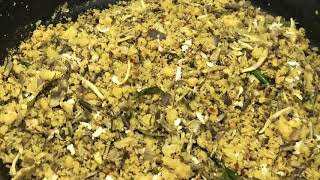 வாழைப்பூ பருப்பு உசிலி /vazhaipoo paruppu Usili Recipe/paruppu Usili In Tamil