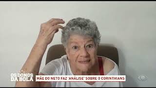 Mãe do Neto, Dona Ximbica detona arbitragem de Corinthians x Flamengo: “fomos roubados”