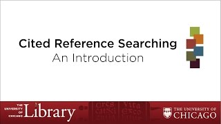 Cited Reference Searching