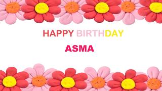 Asma   Birthday Postcards  - Happy Birthday