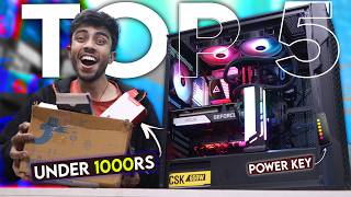 5 Amazing Gadgets for PC Users! Under 1000rs⚡️Convert Your PC Looks \u0026 Features Under Low Price🔥