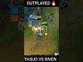 YASUO OUTPLAYED #wildrift #yasuo #yasuomontage #contentcreator #wildriftph #shorts