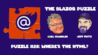 The Blazor Puzzle : Puzzle 28 - Where's the HTML?