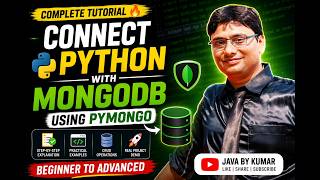 Connect Python with MongoDB Using PyMongo | Complete Beginner Tutorial Part-1