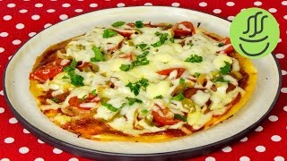 Tavada Şipşak Lavaş Pizza - Tavada Pizza Tarifi