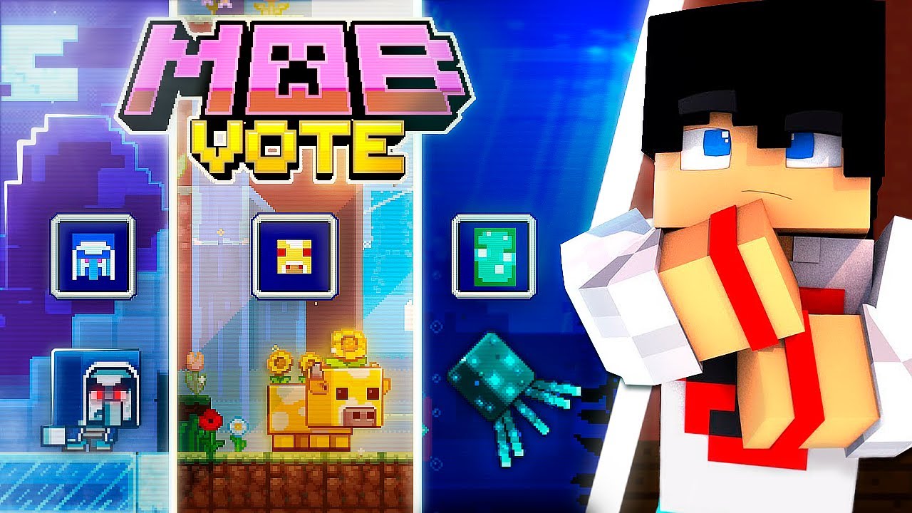 Saiba TUDO Sobre Os MOBS Da VOTAÇÃO! 🐮 - MINECRAFT LIVE 2020 - YouTube