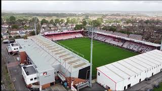 AFC Bournemouth by Drone the Vitality Stadium