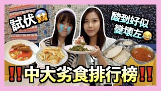 【中大Vlog 📸】史上最伏頹飯💩？難以理解的印度菜🤨？同朋友帶你食勻全中大😎