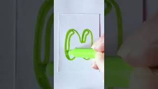 DRAWING A BUBBLE LETTER N ✍️ | LETTERING | DOODLE ART FOR BEGINNERS | Art Tutorial