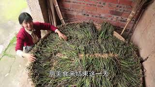 Fresh wild vegetables sell for 1 yuan a catty, and after drying, they sell directly for 30 times!