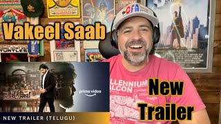 Vakeel Saab - New Trailer (Telugu) REACTION | Pawan Kalyan | Sriram Venu | Thaman S