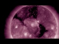 three massive coronal holes