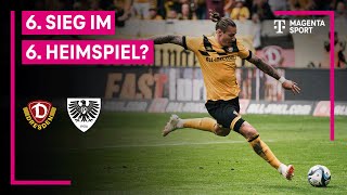 SG Dynamo Dresden - SC Preußen Münster, Highlights mit Live-Kommentar | 3. Liga | MAGENTA SPORT
