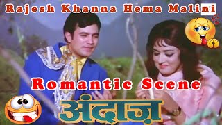 Rajesh Khanna And Hema Malini Romantic Date | Andaz | Bollywood Super Hit Romantic Drama Movie Scene