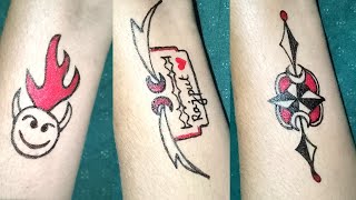 Unique Tattoo Design Ideas | Temporary Tattoo Tips And Tricks At Home | Beautiful Tattoo Design #art