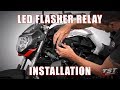 How to install an LED Flasher Relay on a 2018 Yamaha MT-07 by TST Industries