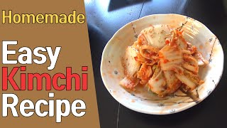 Easy Kimchi Recipe | Homemade Kimchi | How to make Kimchi | 겉절이 | Baechu-geotjeori 배추겉절이