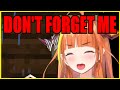 【Hololive】Coco Left A Message During Her Last Minecraft Stream【Eng Sub】