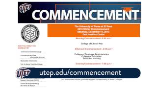 UTEP Headlines Newscast 12.13.13