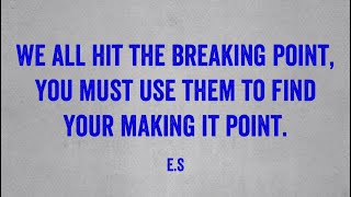 Narcissistic Abuse, When You Reach Breaking Point. (Understanding Narcissism.)