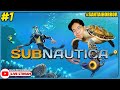 AKU TERSESAT DI LAUTAN MISTERI! ||🔴 Subnautica Gameplay #1 (Malaysia) #SantaiHorror