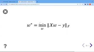 CFP ITU 2022 NUMPY + Understanding Least Squares Error