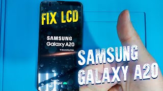 Samsung A20 ЗАМЕНА ЭКРАНА how toreplace display A205 разбор