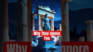 4 Reasons Why People Ignore You  #stoicism