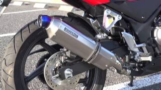 説明CBR250　CORCA－EVO　マフラーサウンド