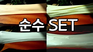 [Slime Review] 순수 SET 슬라임 | 슬라임 4종 | 젤시스 슬라임 | 인스타 슬라임 | BGM