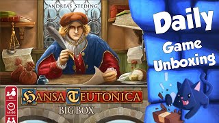 Hansa Teutonica Big Box - Daily Game Unboxing