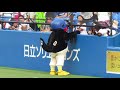 神宮球場におじゃまします！／つば九郎先生ホント大人気ｗ／2017.8.26　東京ヤクルトスワローズ×横浜denaベイスターズ　うそにゃん　神宮球場