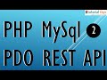 2 . PHP Mysql Create Resful API  View Section | PHP MySql Restful API Creation