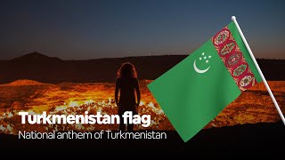 (Garaşsyz, Bitarap Türkmenistanyň Döwlet Gimni) National Anthem Of Turkmenistan - Turkmenistan Flag
