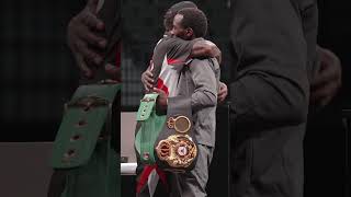 Terence Crawford & Errol Spence SQUASH BEEF & HUG after epic fight