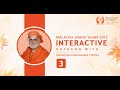 Interactive Satsang with Swami Bhoomananda Tirtha - 3