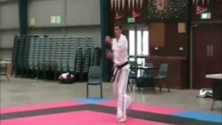 Shorinjiryu Karate - Torakai Training Video - Kata Sankakutobi