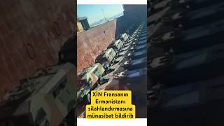 XİN Fransanın Ermənistanı silahlandırmasına münasibət bildirib