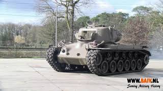 First test drive of the M26 Pershing after a long time!!