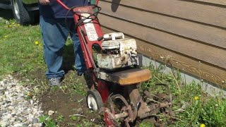 Vintage Garden King Rototiller  | First Start In 8 Years