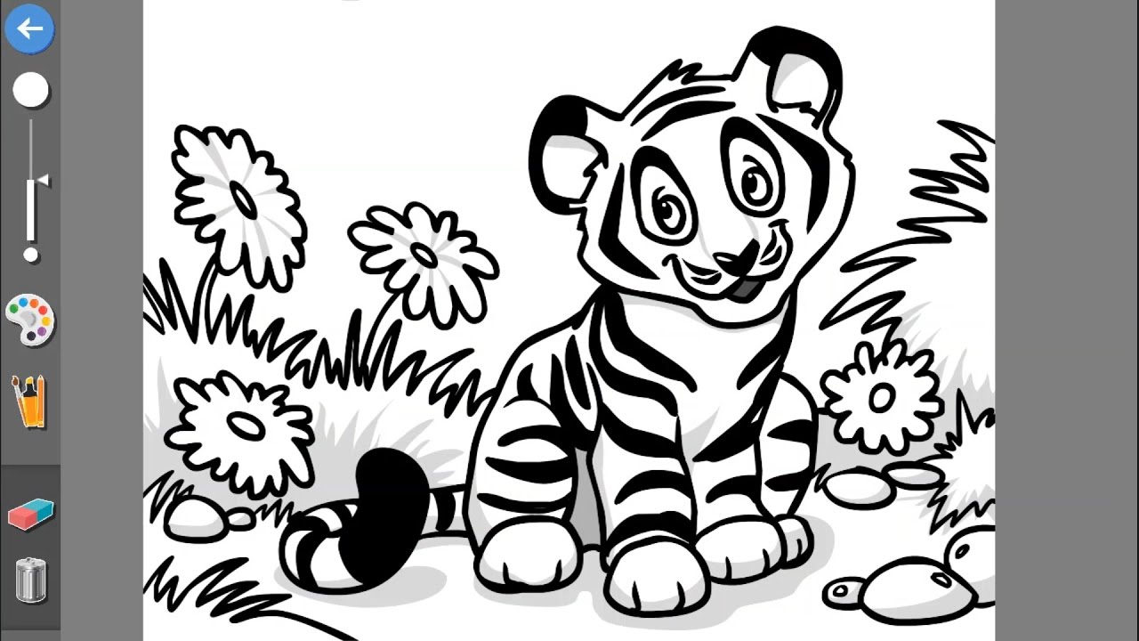 Coloring Game Kids Educational Game 5 Youtube