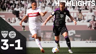 Late double results in defeat | VfB Stuttgart vs. FC Bayern 3-1 | Highlights & Interviews