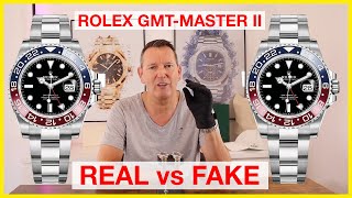 ROLEX ♛ GMT-MASTER II Real vs Fake