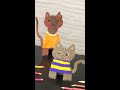 CIY Cat Cardboard Cutout #pets #cats #art #crayola #colors #homemadecard #shorts #diy