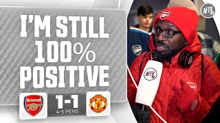 I’m Still 100% Positive (TY \u0026 Belgium) | Arsenal 1-1 Man United