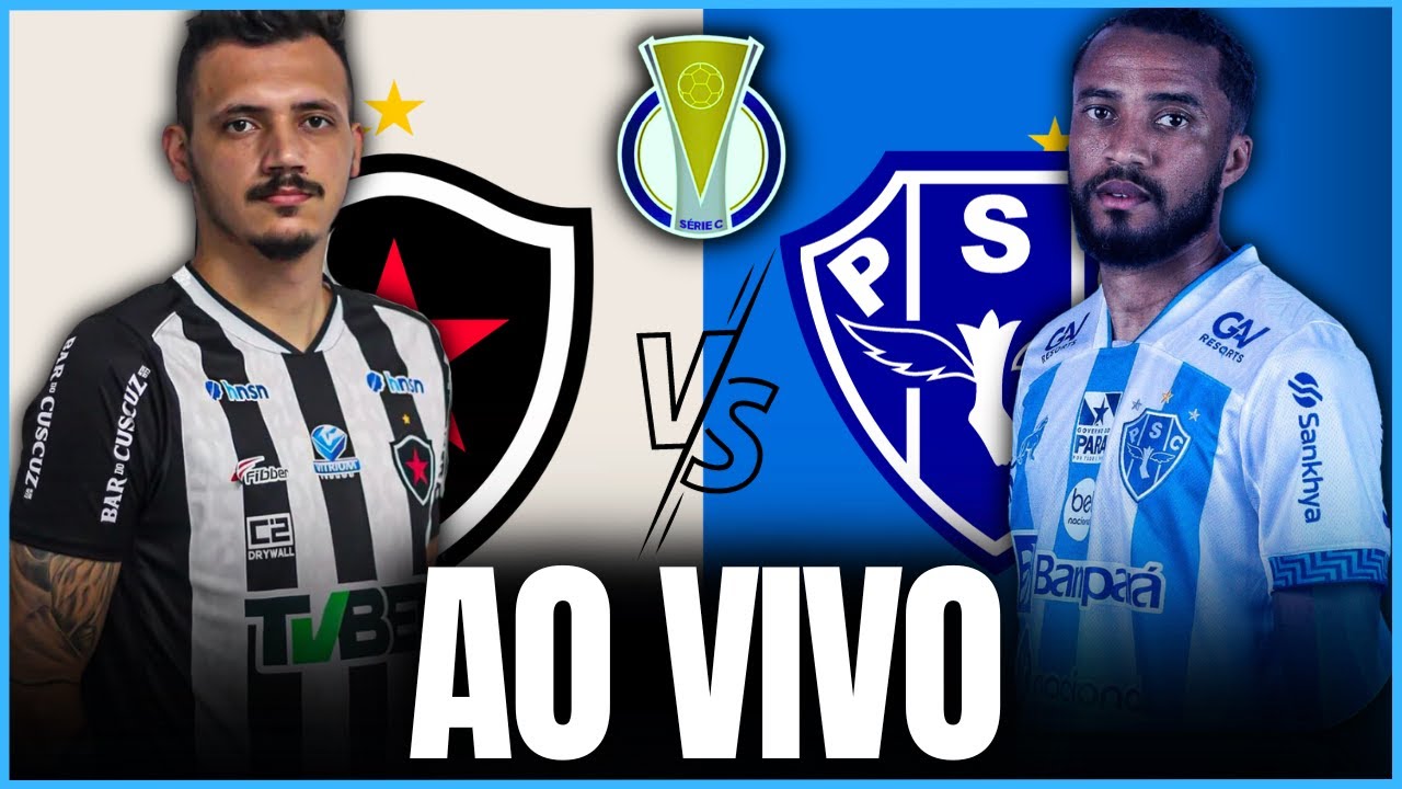 BOTAFOGO-PB 2 X 3 PAYSANDU | TRANSMISSÃO AO VIVO | SÉRIE C 2023 | - YouTube