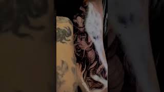This 3D Dragon Tattoo Will Make You Say WOW! - Done by Mr Trung Tadashi #shorts