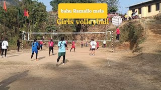 first Day ko game 🏐bahu Ramailo mela